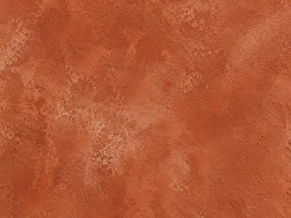 Terracotta Limewash Paint Texture Swatch